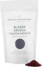 Nordic Superfood Wild Nordic Berry Powder - Blue Blueberry, Chokeberry, Blackcurrant - 80 g
