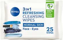 Nivea Refreshing Cleansing Wipes 25 pcs
