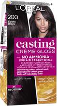 L'Oréal Paris Casting Creme Gloss Ebony Black - 1 pcs