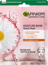 Garnier Skin Active Moisture Bomb Tissue Mask Pink - 28 g