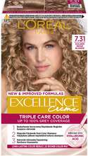 L'Oréal Paris Excellence Crème Golden Beige Blonde 7.31 - 1 stk