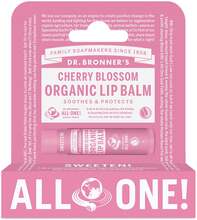 Dr. Bronner's Cherry Blossom Organic Lip Balm Hang Pack