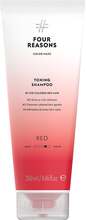 Four Reasons Toning Shampoo Red - 250 ml