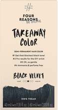 Four Reasons Take Away Color 1.0 Black Velvet - 100 ml