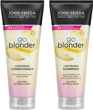 John Frieda Go Blonder Duo Shampoo 250 ml + Conditioner 250 ml