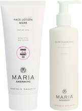 Maria Åkerberg Olive Cleansing & Face Lotion More Cleanser 250 ml & Day Cream 100 ml