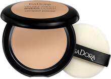 IsaDora Velvet Touch Sheer Cover Compact Powder Neutral Beige - 10 g