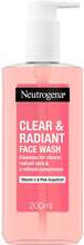 Neutrogena Clear & Radiant Pink Grape. Facial W. - 200 ml