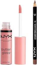 NYX Professional Makeup The Lip Combo Butter Gloss & Lip Liner