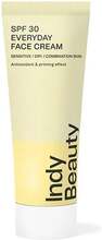 Indy Beauty SPF30 Everyday Face Cream Sensitive/Dry/Combination Skin - 50 ml