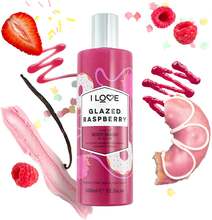 I Love Glazed Raspberry Scented Body Wash - 360 ml