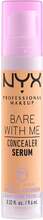 NYX Professional Makeup Bare With Me Concealer Serum Tan 6 - 9,6 ml
