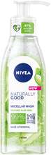Nivea Naturally Good Wash Gel 140 ml