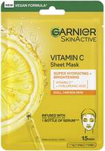 Garnier SkinActive Vitamin C Sheet Mask Super Hydrating + Brightening - 28 g