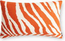 Kuddfodral Zebra 30x50 orange
