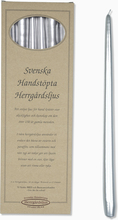 Ljus Herrgård 38 cm 6-pack silver