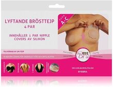 Bye Bra Lyftande Brösttejp 4 Par Strl A-C + Silikon Nipple Covers 1 Par