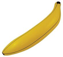 Uppblåsbar Banan