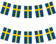Svenska Flaggan Girlang
