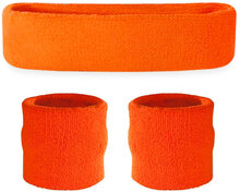 80-tals Svettband Neonorange