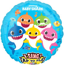 Baby Shark Ballong med Musik