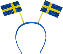 Diadem med Svenska Flaggor