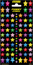 Glittriga Stjärnor Stickers