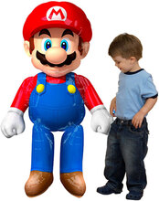 Gigantisk Airwalker Super Mario Folieballong