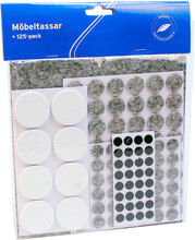 Möbeltassar Mix 125-pack