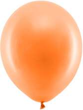 Rainbow Latexballonger Pastell Orange