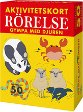 Rörelse Gympa med Djuren Aktivitetskort