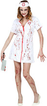 Zombie Sjuksköterska Dräkt