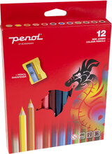 Penol Mini Jumbo Färgpennor 12-Pack