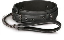 Fetish collar with leash
