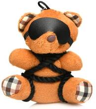 Rope Teddy Bear Keychain