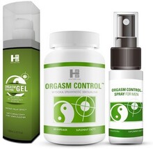 Orgasm Control - delay paket (kaps+gel+spray)