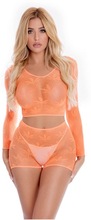 Leaf It To Me Short Set Orange One Size (34-42)