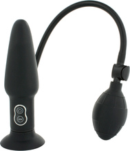 Inflatable Buttplug Black