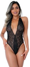 Deep-V Lace Teddy S/M