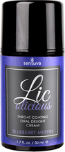 Sensuva - Lic-O-Licious Blueberry Muffin Oral Delight Cream