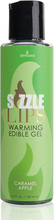 Sensuva - Sizzle Lips Caramel Apple Warming Edible Gel 125 ml