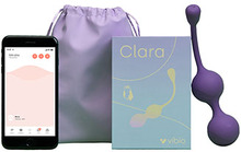 Vibio - Clara Vibrating Kegel Balls Purple