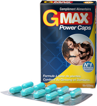 GMAX Power 10 kapslar-Hårdare stånd