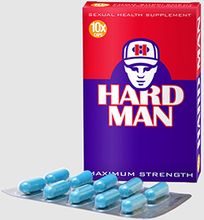 Hard Man Maximum Strength - 10 kapslar-Erektionshjälp spara 22%