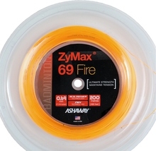 Ashaway Zymax 69 Fire Orange 200m
