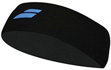 Babolat Headband Black Blue Logo