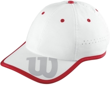 Wilson Brand Cap White/Red