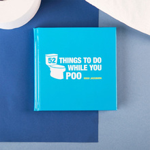 Buch 52 Things To Do While You Poo, Witzige Geschenke, Kleine Geschenke, Geschenk, Geschenkidee