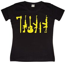Loud Guns Girly T-shirt, T-Shirt