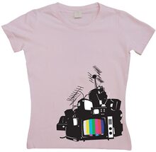 Please Stand By Girly T-shirt, T-Shirt